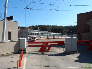 1-asis troleibusų parkas. 2014-11-19 čia įvyko troleibusų aukcionas