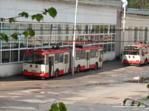 Škoda 15Tr (2604) nukeliavo į sunaikinto 2600 vietą