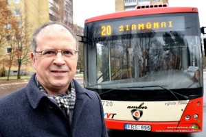 Vidmantas Striška, „Vilniaus troleibusai“ direktorius 2009 – 2011 m.